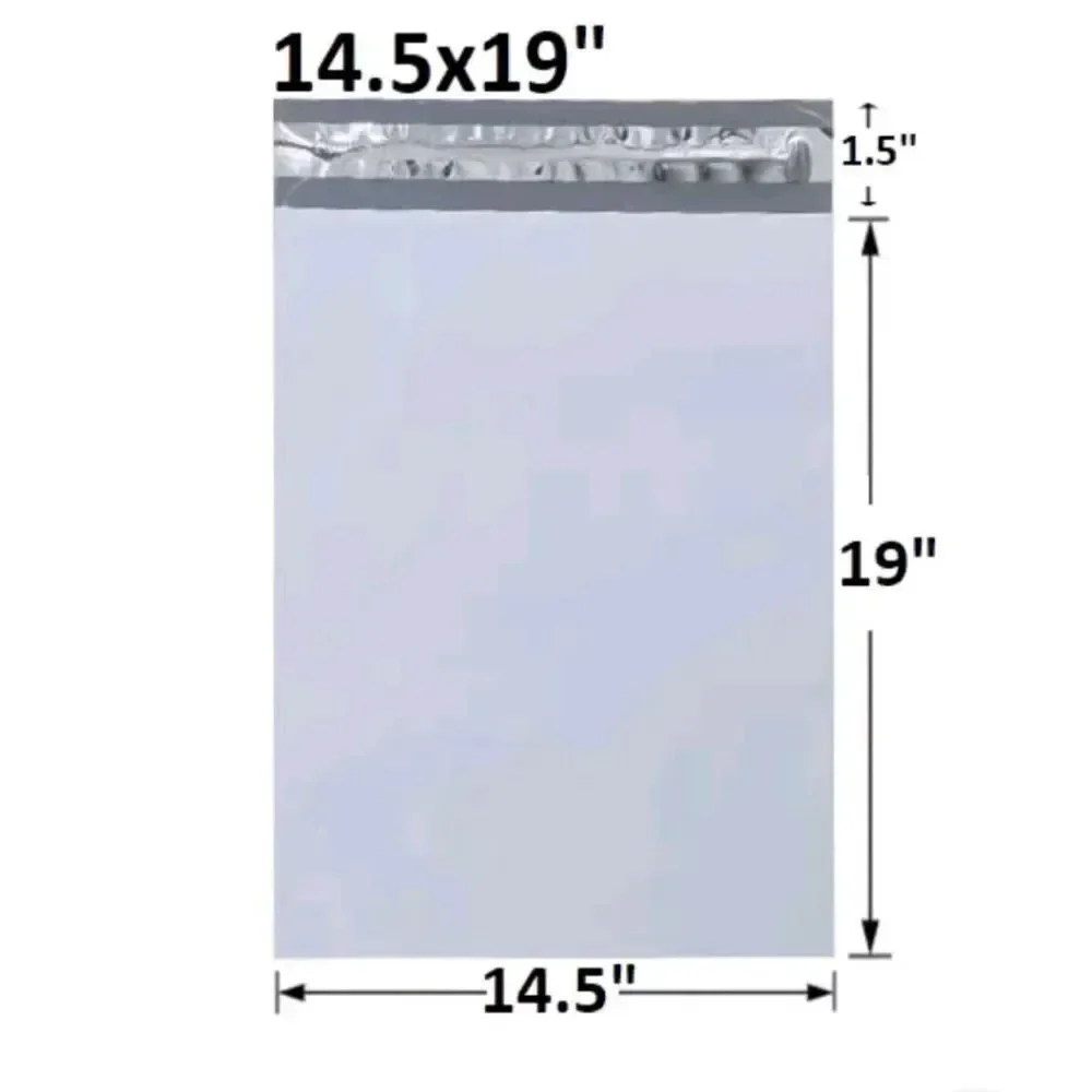 Poly Mailers Shipping Envelopes Self Sealing Plastic Mailing Bags lot of five